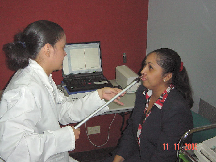 Acoustic Rhinometry Test